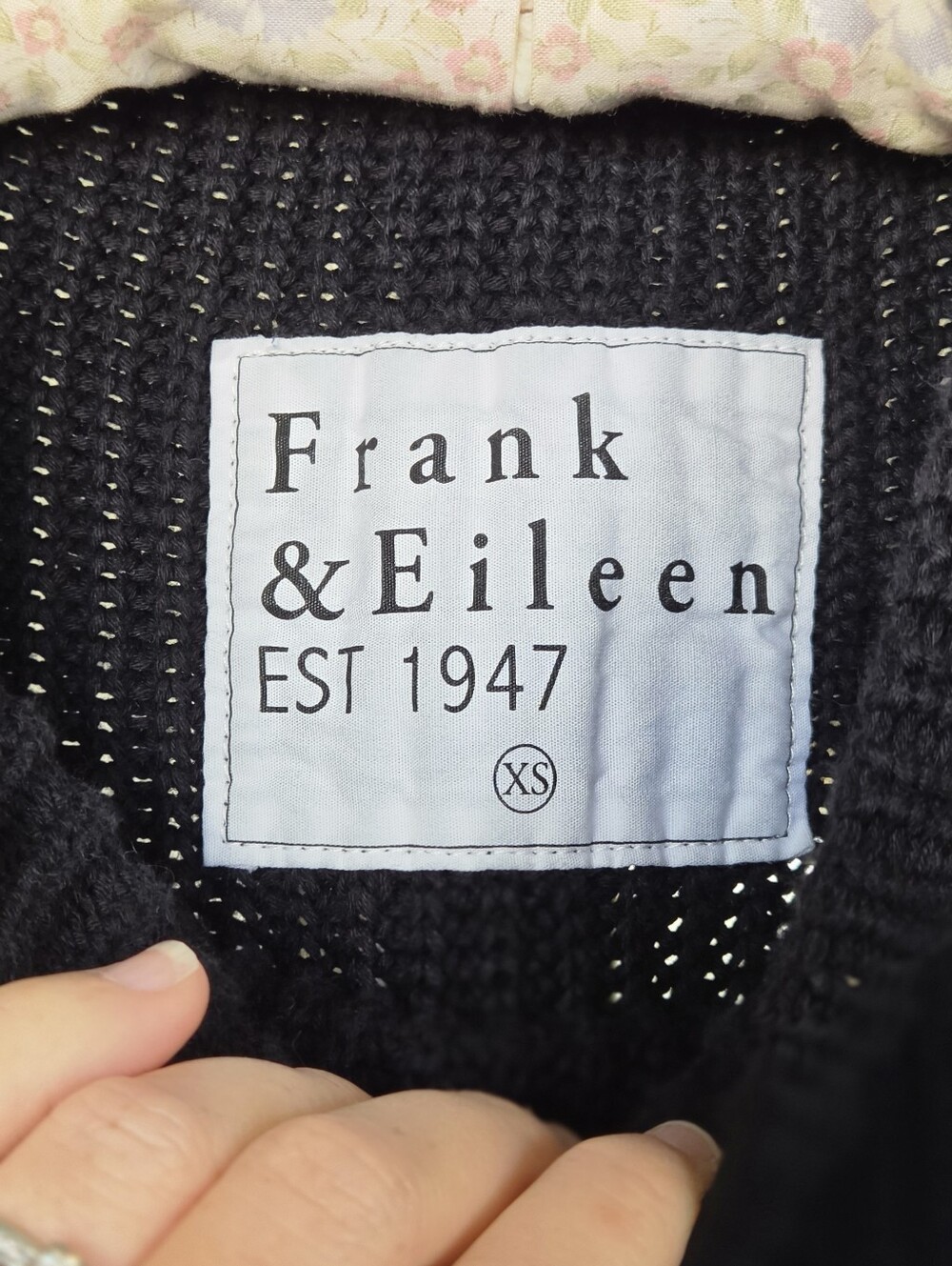 Frank & Eileen Black Montecito Sweater - Picture 5 of 7